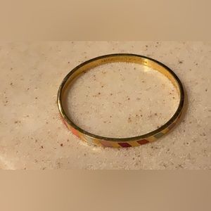 Kate spade Gold and Multicolor Bangle Bracelet
